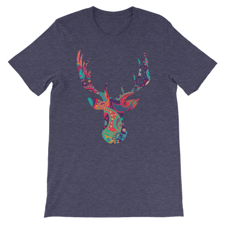 Paisley Stag-T-Shirts-Swish Embassy