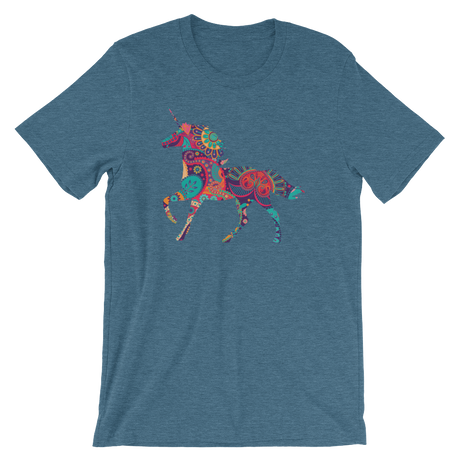 Paisley Unicorn-T-Shirts-Swish Embassy
