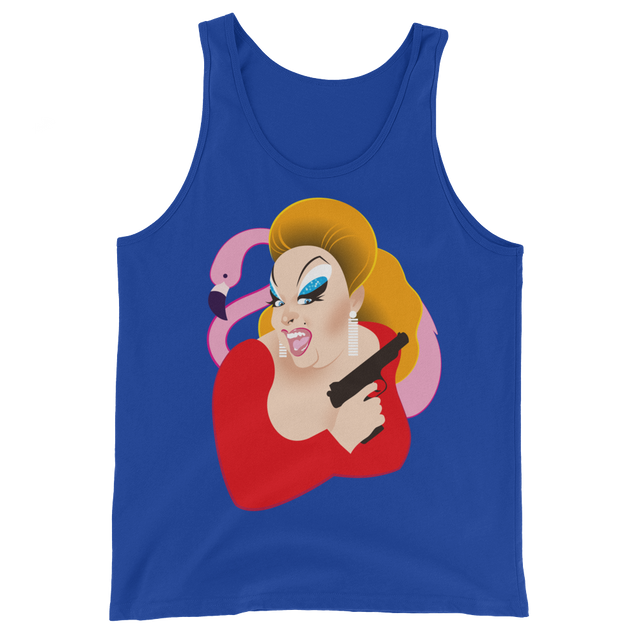 Pink Bird (Tank Top)-Tank Top-Swish Embassy