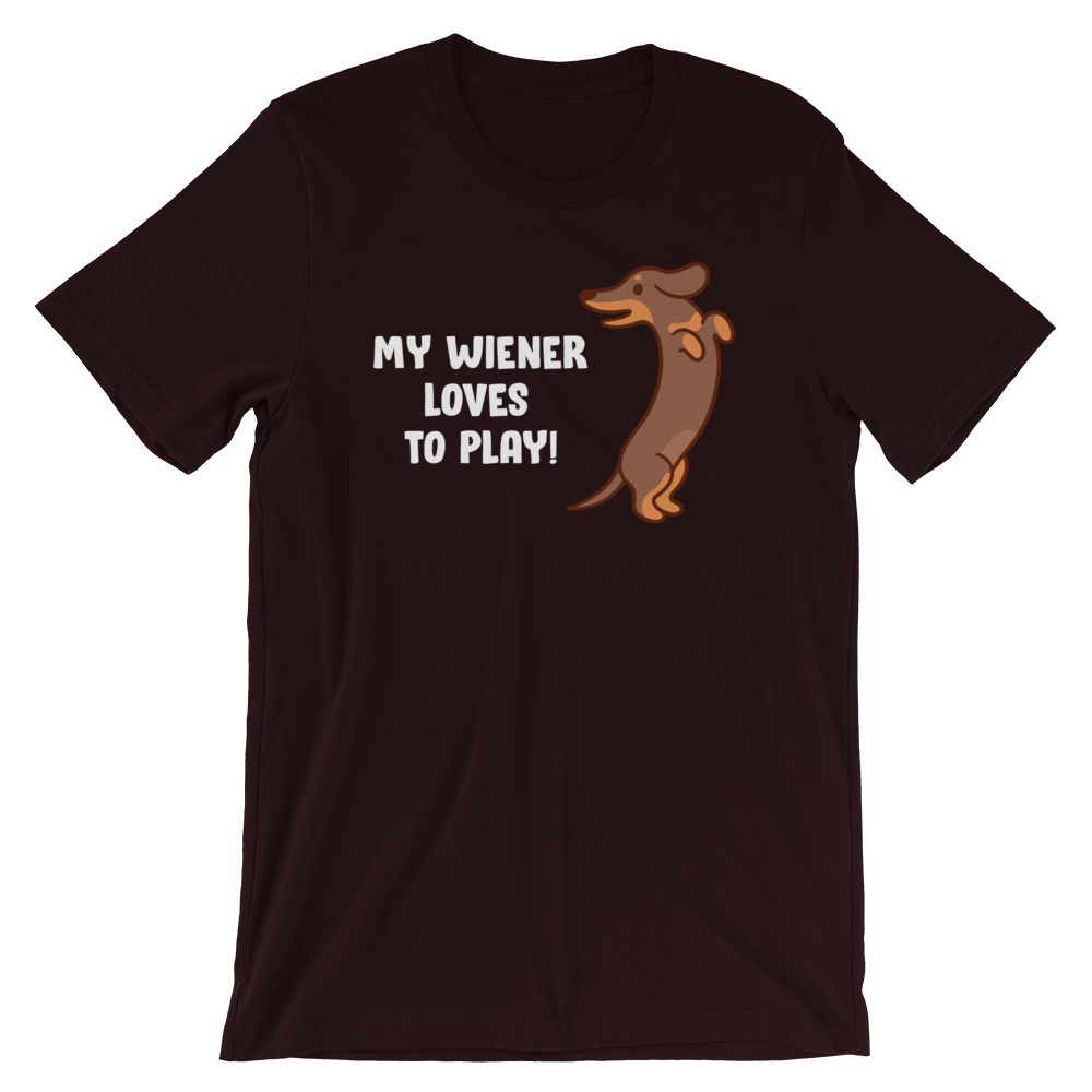 Playful Wiener-T-Shirts-Swish Embassy