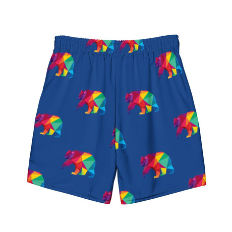 Polygon Bear (Swim Trunks)-Swim Trunks-Swish Embassy