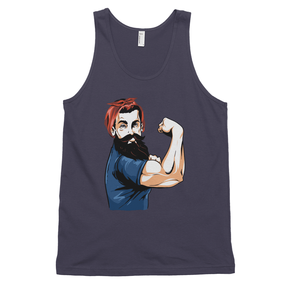 Ross the Riveter (Tank Top)-Tank Top-Swish Embassy