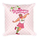 Strawberry Beefcake (Pillow)-Pillow-Swish Embassy