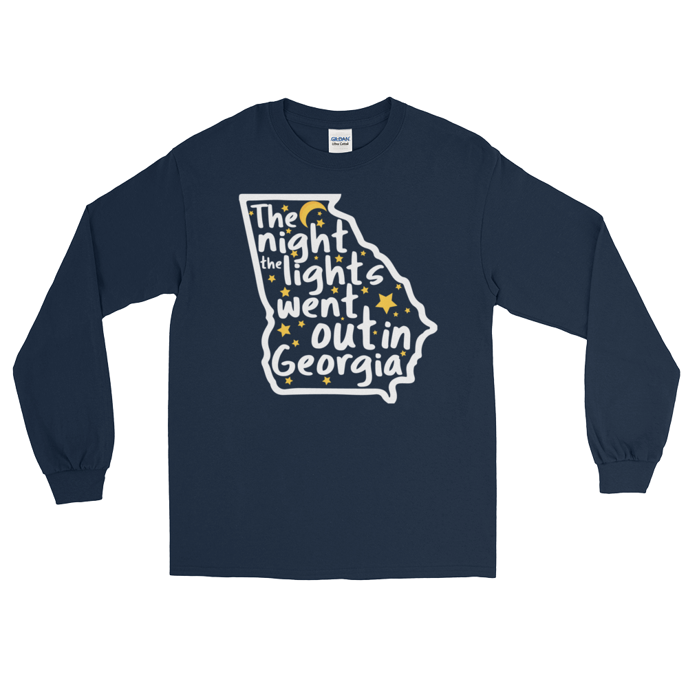 The Night the Light Went Out in Georgia (Long Sleeve)-Long Sleeve-Swish Embassy