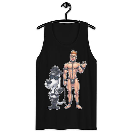Wag the Pup (Tank Top)-Tank Top-Swish Embassy