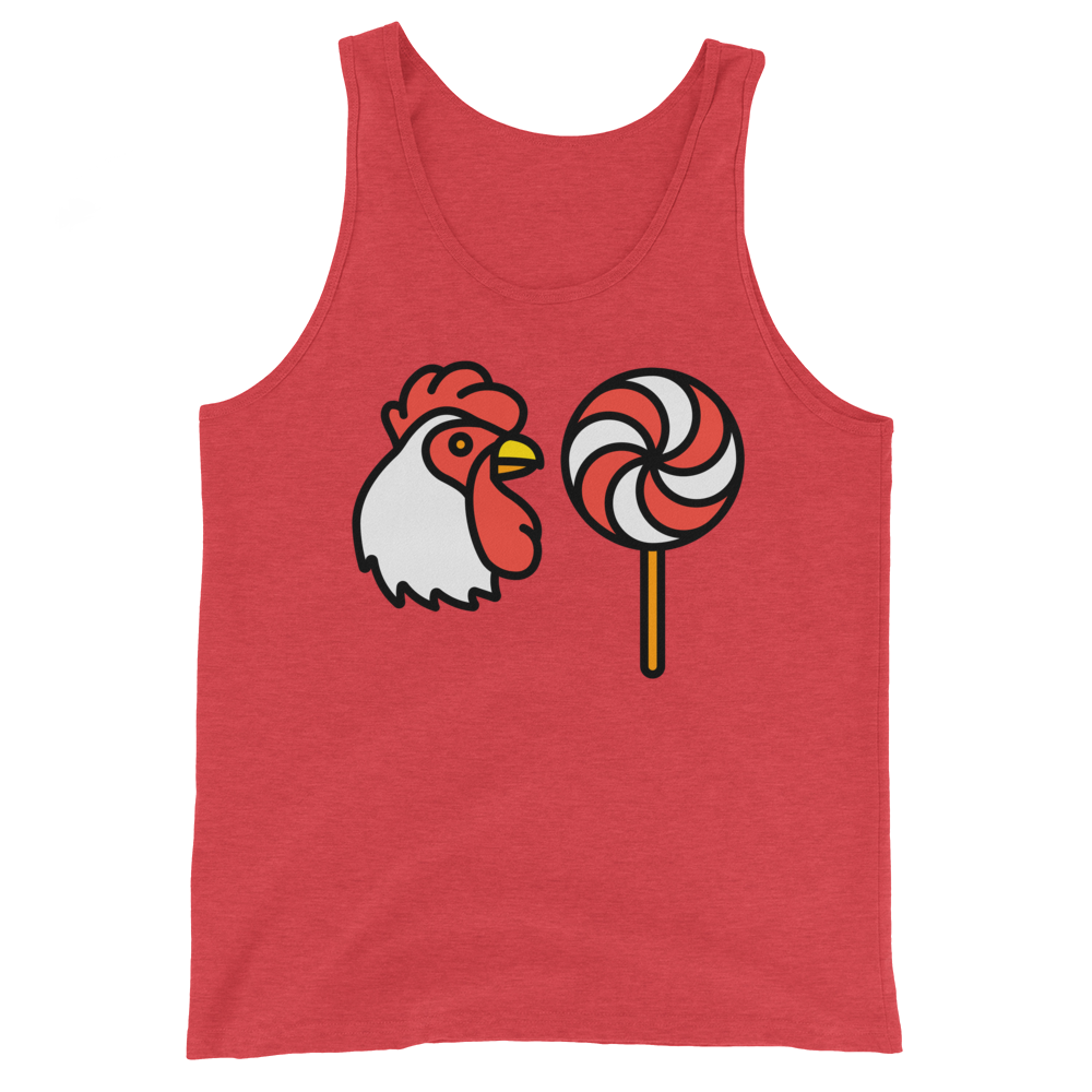 Why did the chicken (Tank Top)-Tank Top-Swish Embassy