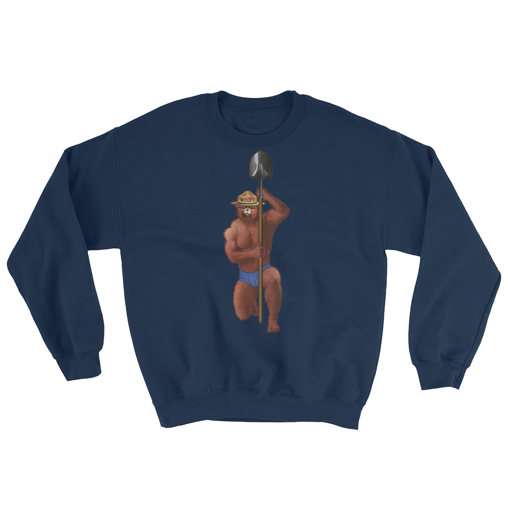 Woofy the Bear (Long Sleeve)-Long Sleeve-Swish Embassy
