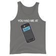 You Had Me At Sup (Tank Top)-Tank Top-Swish Embassy